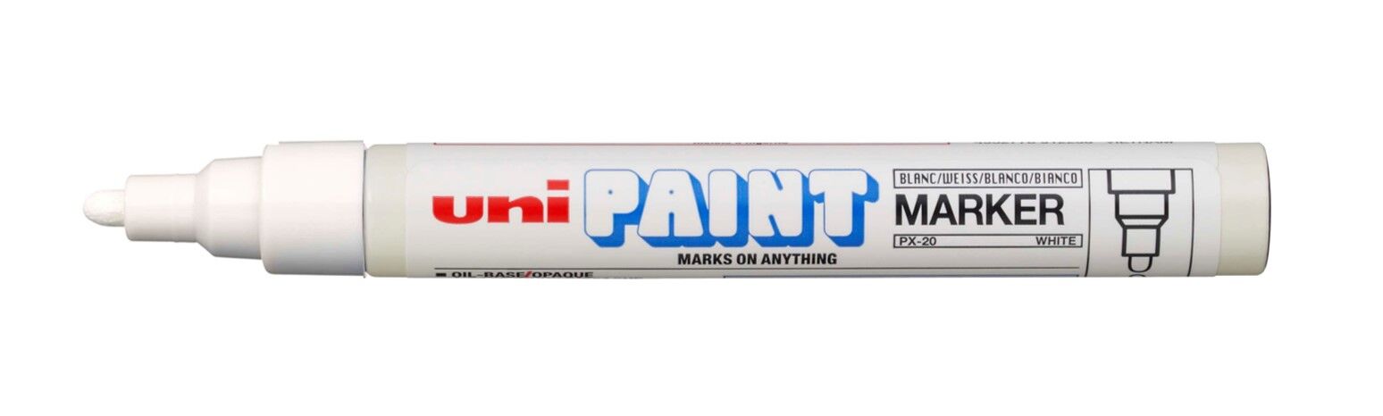 Uni-Ball Paint Marker PX-20 Medium Bullet Tip 2.8mm (Box of 12)