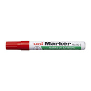 uni Permanent Chisel Marker - Red (Box of 12)
