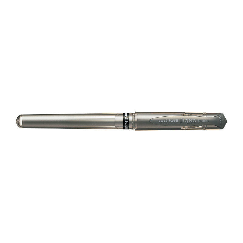 uni-ball Signo Broad - Silver (Box of 12)