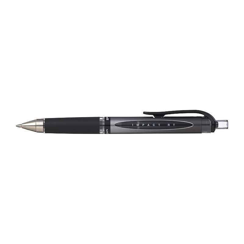 uni-ball Impact Retractable Rollerball - Black (Box of 12)