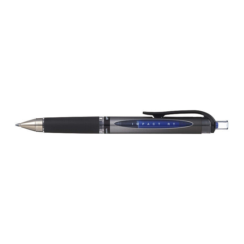 uni-ball Impact Retractable Rollerball - Blue (Box of 12)