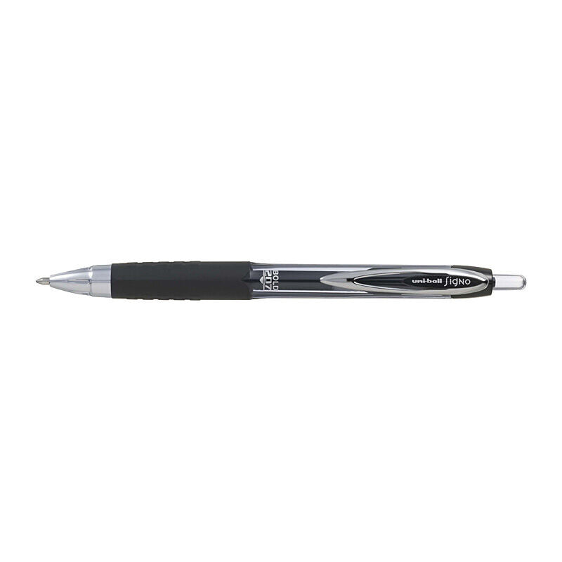 uni-ball Signo 207 Retractable - Black (Box of 12)