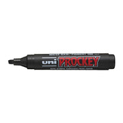 uni Prockey Marker Chisel - Black (Box of 12)