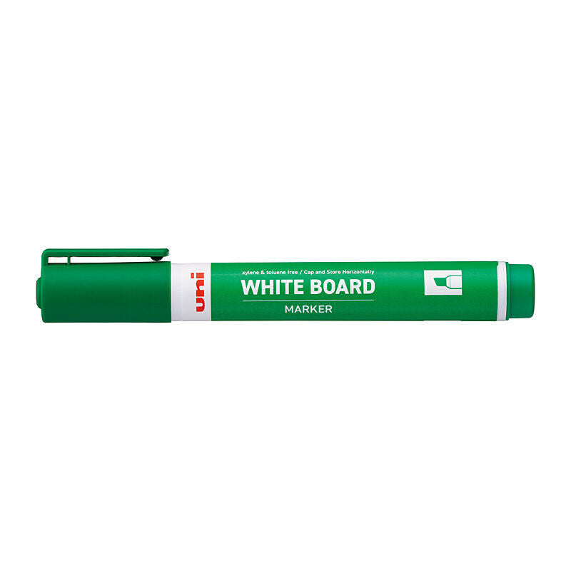 uni W/Brd Marker Chisel - Green (Box of 12)