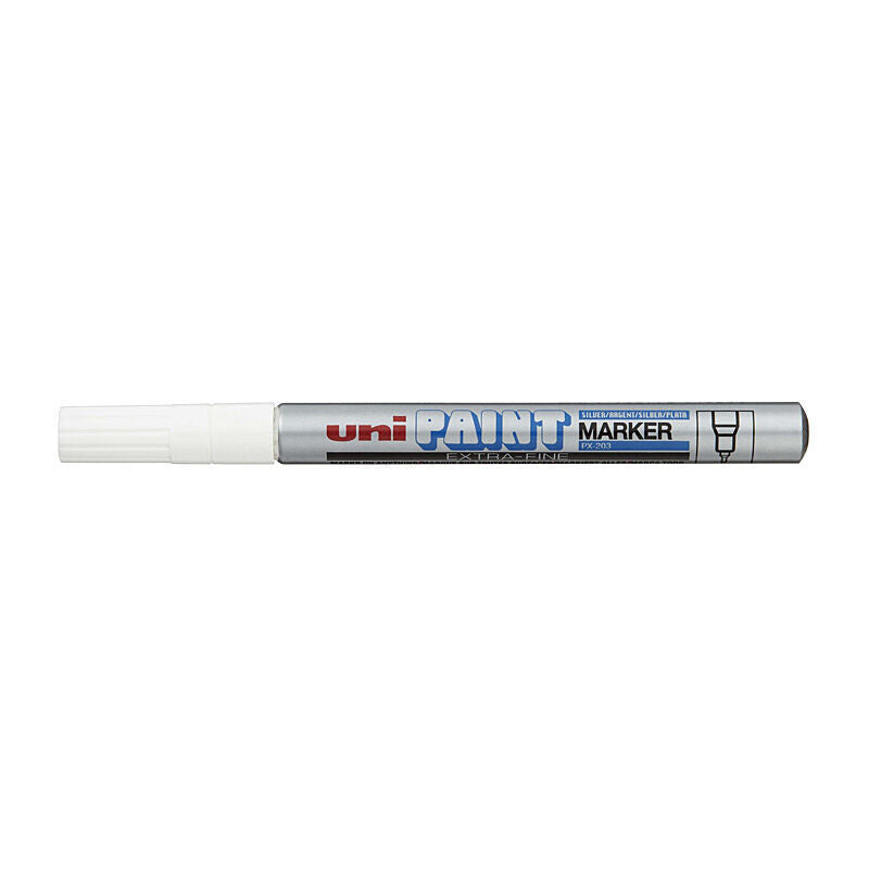 uni Paint Mark XFine - Silver (Box of 12)