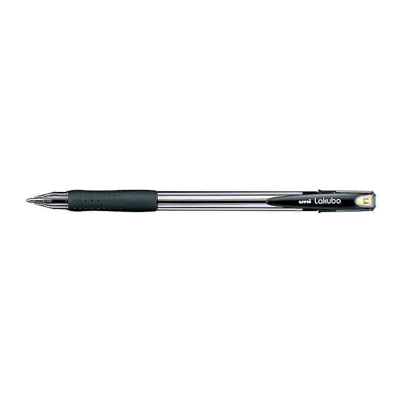 uni Lakubo BP Pen 1.4 Black Box of 12