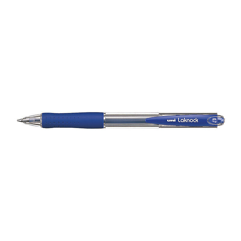 uni Laknock BPPen 0.7 Blue Box of 12