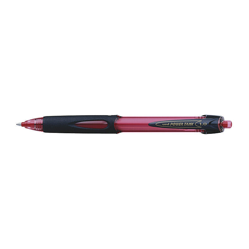 uni Power Tank Retractable 1.0 - Red (Box of 12)
