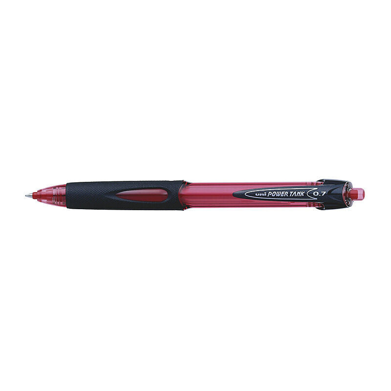 uni Power Tank Retractable 0.7 - Red (Box of 12)