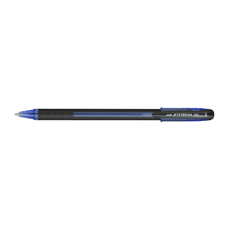 uni Jetstream 101 Med Blue Box of 12