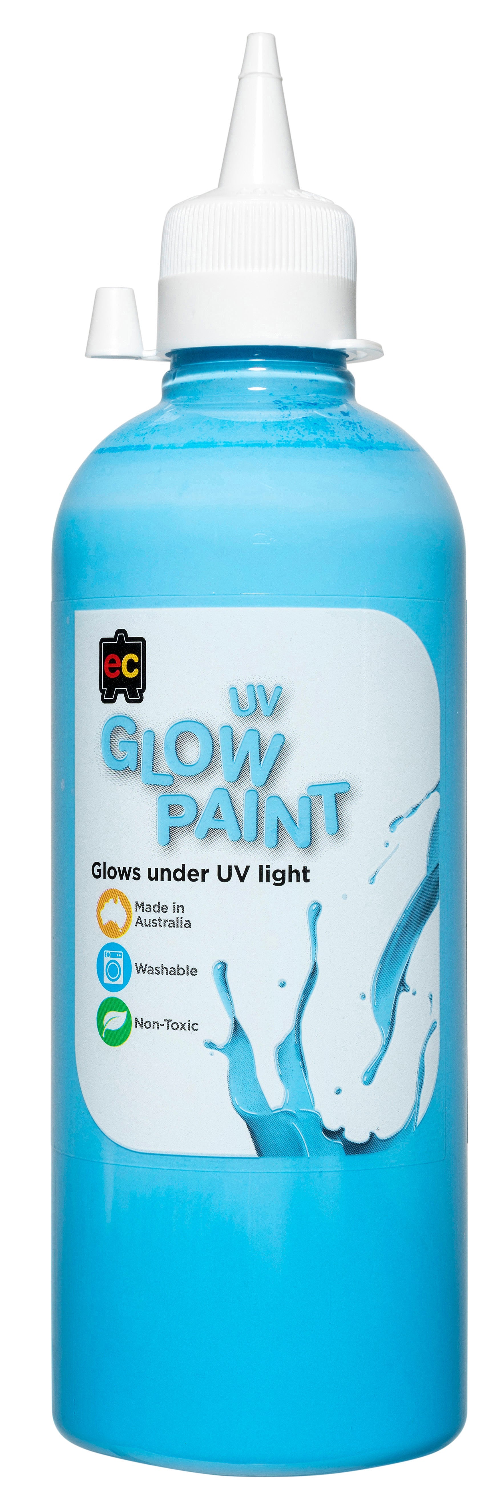 UV Glow Paint 500mL - Blue