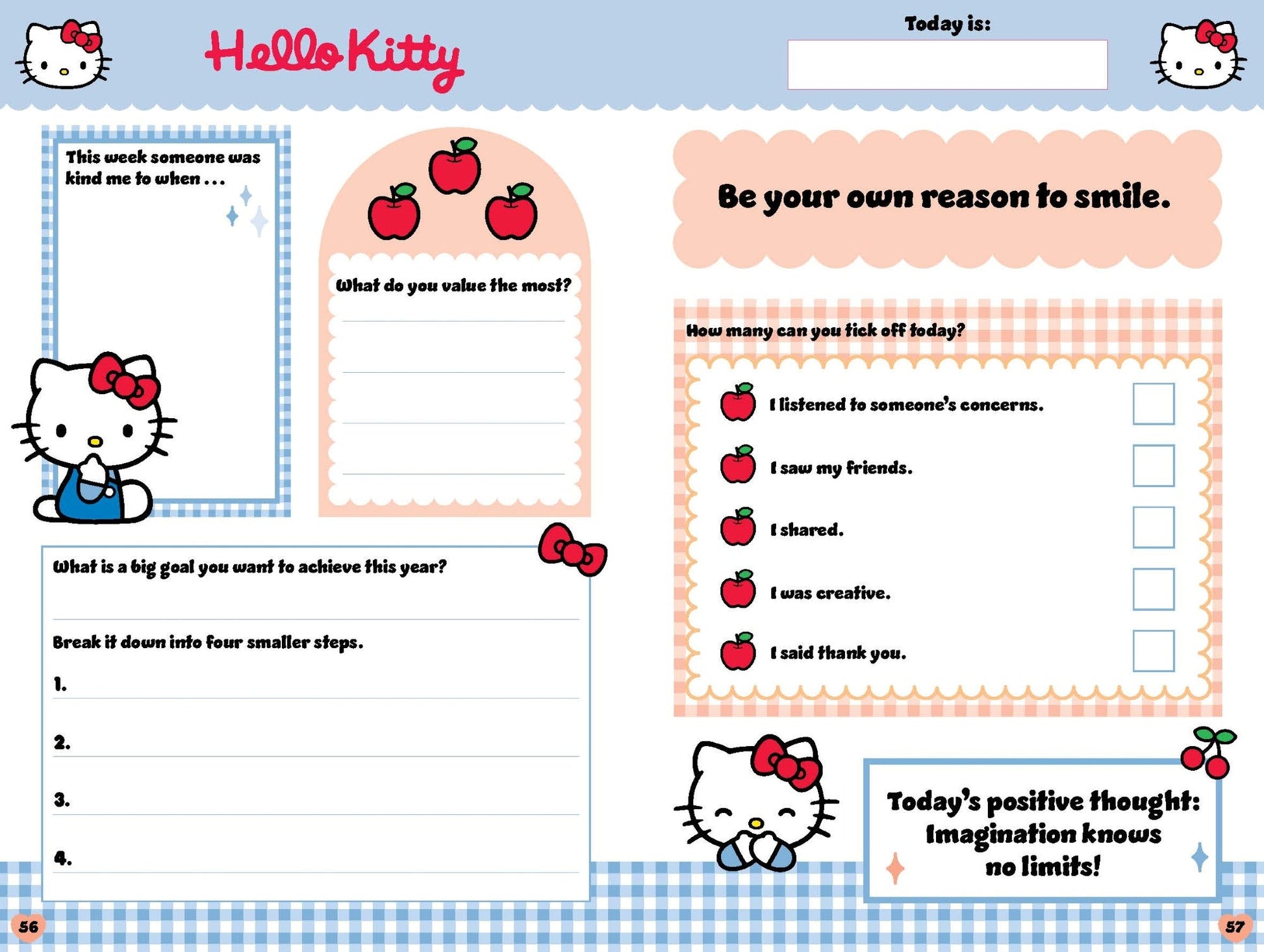 Hello Kitty and Friends - Guide to Life! — inside page 1