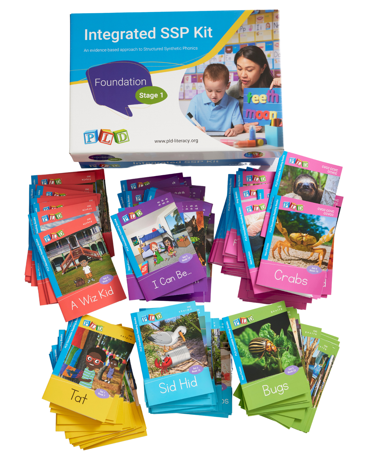 Foundation Integrated SSP Kit and Foundation Reading Books Bundle (Set 1 to 7)