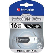 Verbatim USB Drive - Store 'n' Go Swivel: 16GB