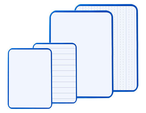 Visionchart Whiteboard Tablet Magnetic A4 Double Sided Plain Both Sides