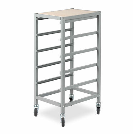 Creative Kids Mobile Tote Tray Storage Trolley - 5 Tray Single (Trolley Only)
