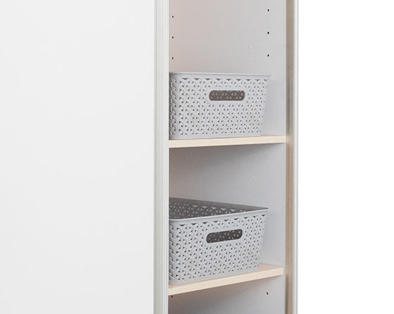 Visionchart Whiteboard Huddle Mobile Storage w/extra 2 Shelves + 10 Storage Basket