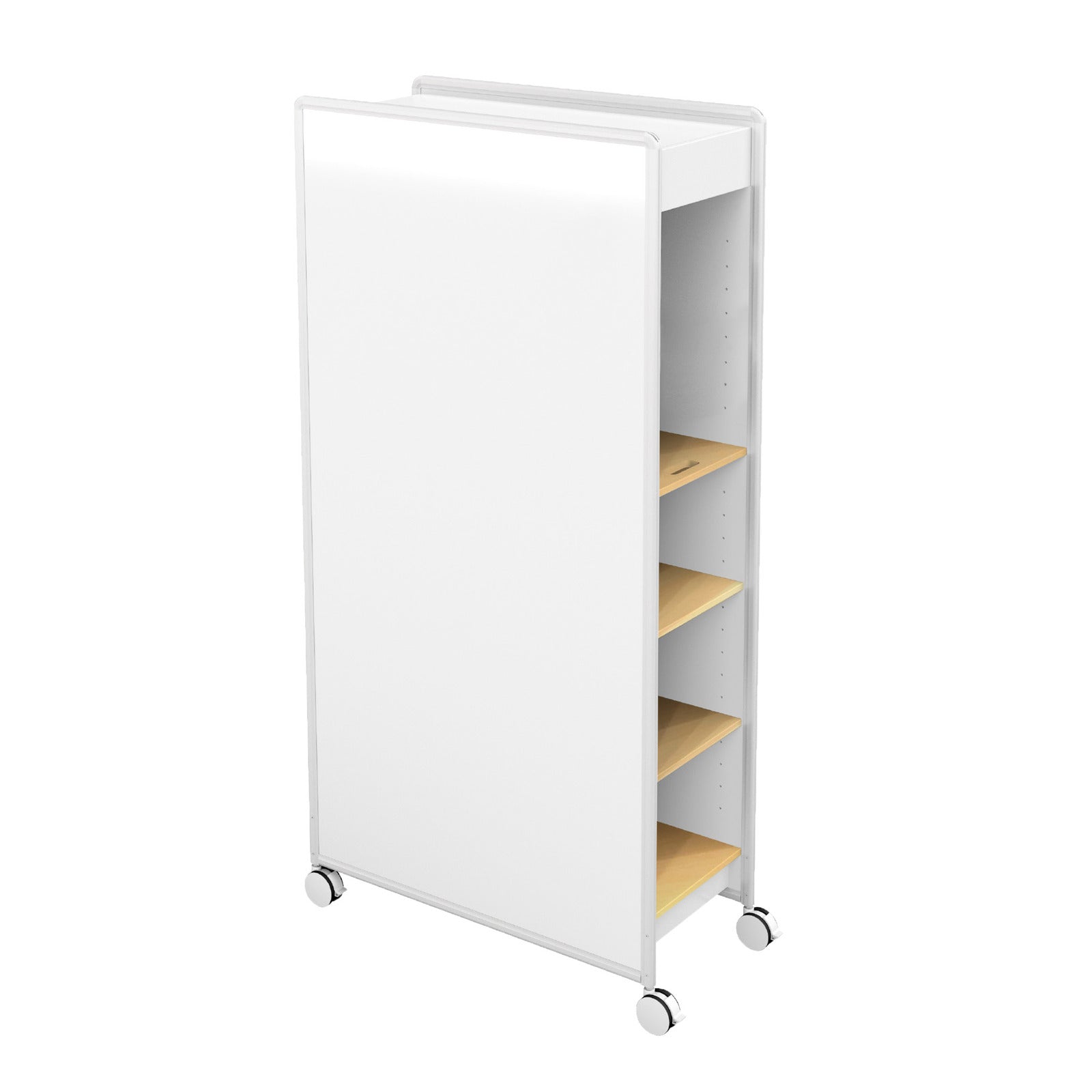 Visionchart Whiteboard Huddle Mobile Storage 1800x840x374mm