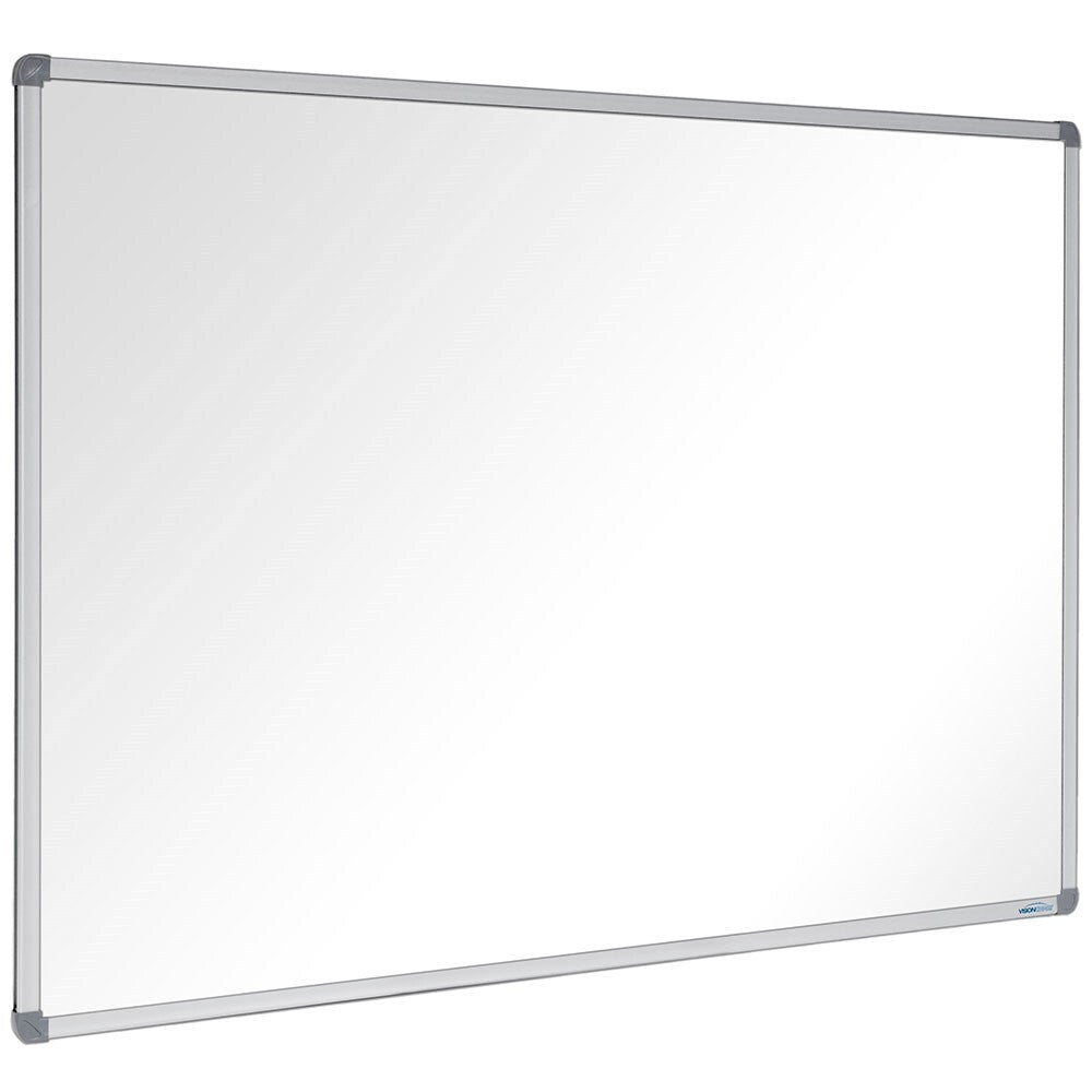 Visionchart Porcelain Whiteboard (3600 x 1200mm) - Heavy Duty Use Aluminium Frame