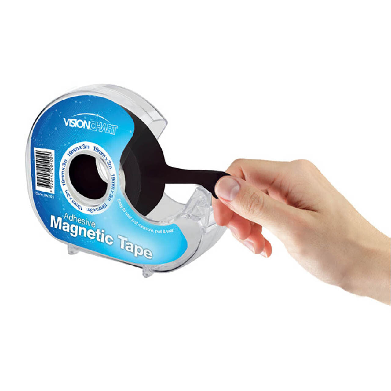 Visionchart Magnetic Tape 19mm x 3m in Dispenser