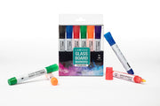 Visionchart Glassboard Bullet Point Markers - Pack of 6