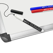 Visionchart Whiteboard Markers Fine Point Assorted - Pack of 3 (Black, Blue, Red)