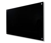 Visionchart Lumiere Frameless Magnetic Glassboard Black - 1200 x 600mm