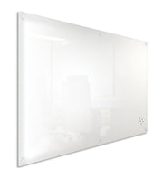 Visionchart Lumiere Frameless Magnetic Glassboard White - 1200 x 900mm