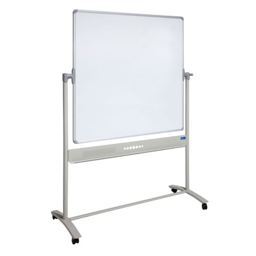 Visionchart EverWrite Porcelain Mobile Whiteboard Reversable 1200 x 1200mm