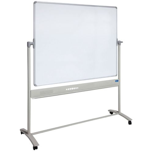 Visionchart EverWrite Porcelain Mobile Whiteboard Reversable 1500 x 1200mm