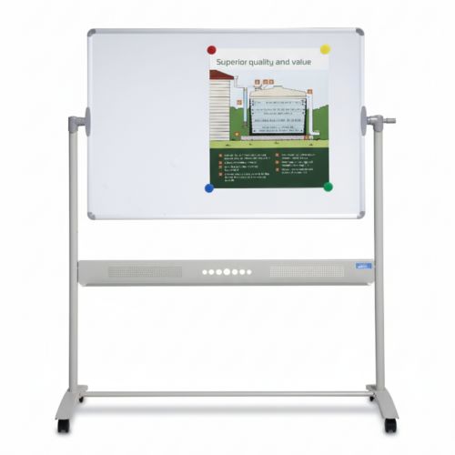 Visionchart DuraWrite Mobile Whiteboard Pivot Reversable 1800 x 1200mm