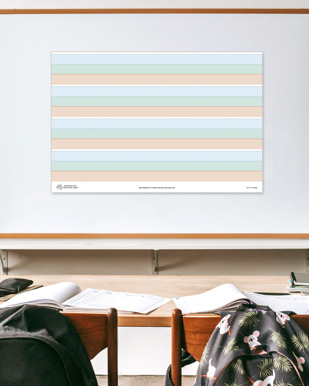 Magnetic Writing Sheets - Ground, Grass, Sky (Pack of 2)