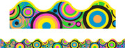 Magnetic Fluoro Circles Scalloped Border