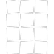 Magnetic Write 'n' Wipe Shapes - Squares