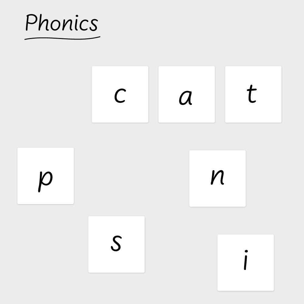 Magnetic Write 'n' Wipe Shapes - Squares