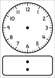 Magnetic Teaching Clock