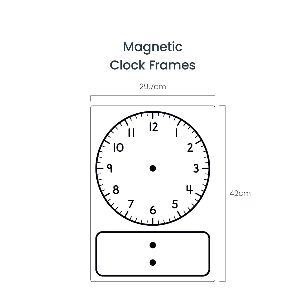 Magnetic Teaching Clock