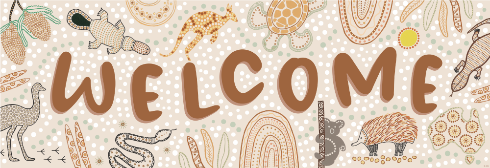 Country Connections - Large Welcome Banner Set