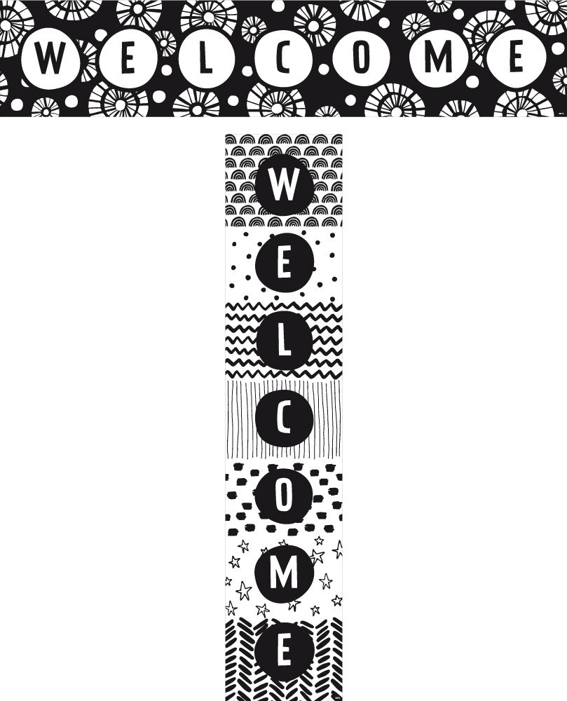 Black & White - Welcome Banner