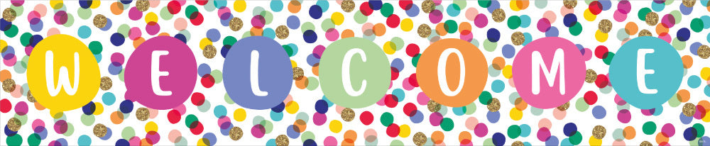 Confetti - Welcome Banner