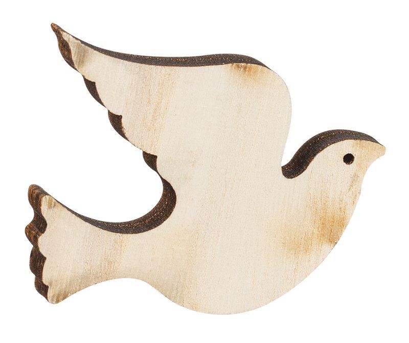 Wooden Christmas Shapes - Large: Pack of 30