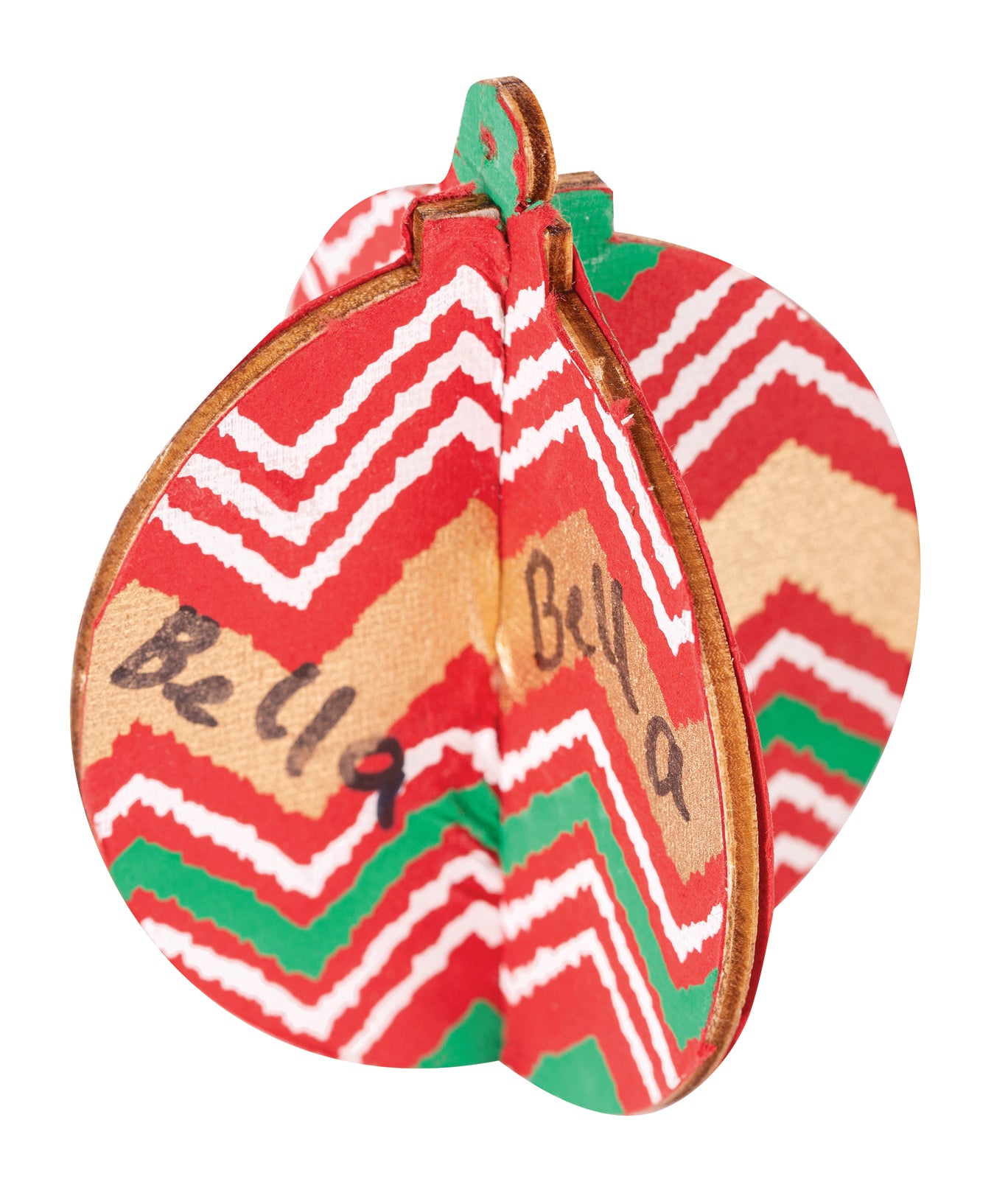 3D Wooden Festive Hangers - Pack of 12