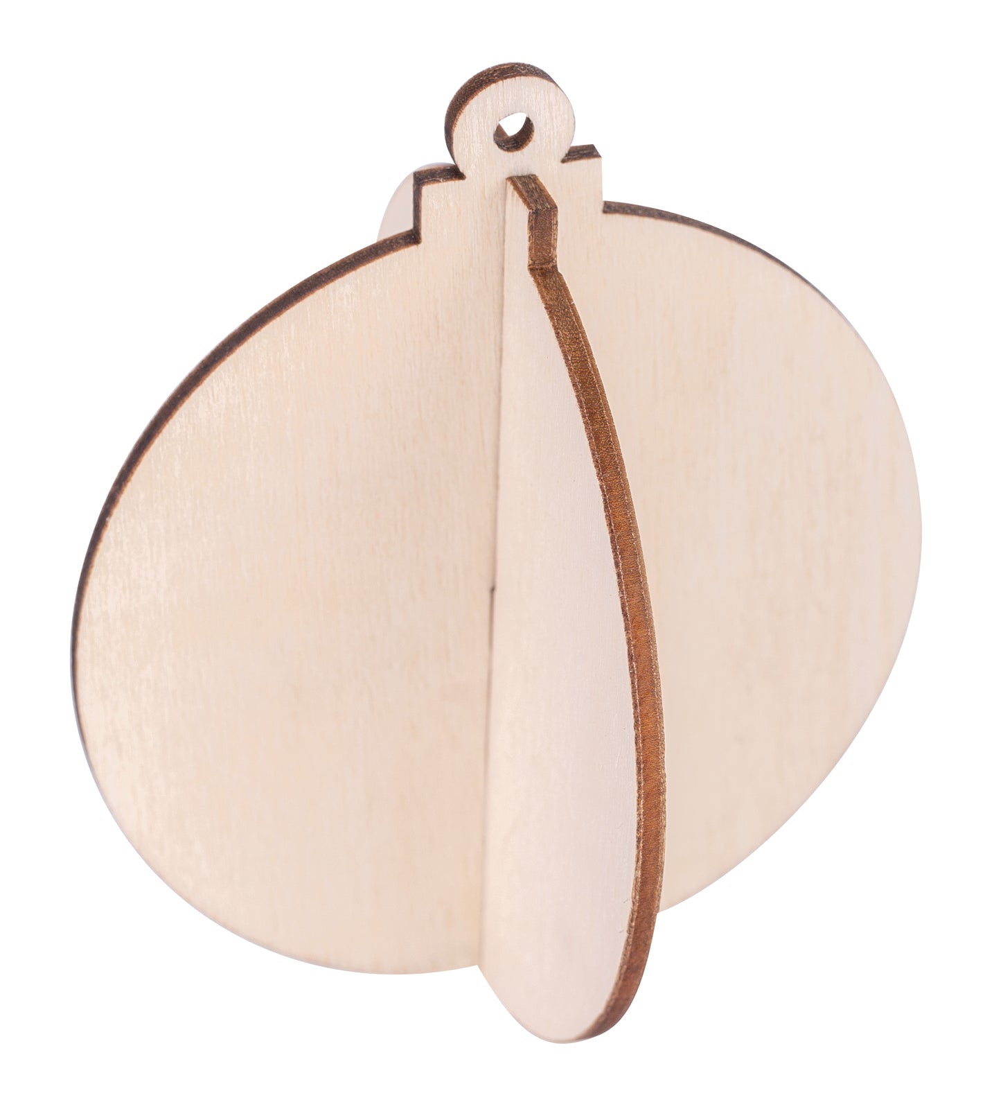 3D Wooden Festive Hangers - Pack of 12