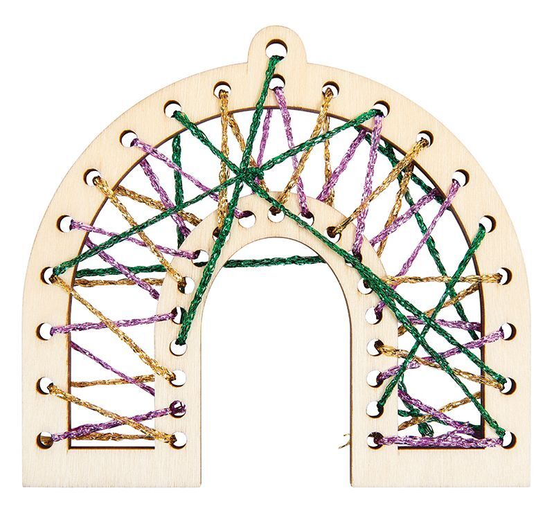 Wooden Weaving Rainbow - Pack of 5