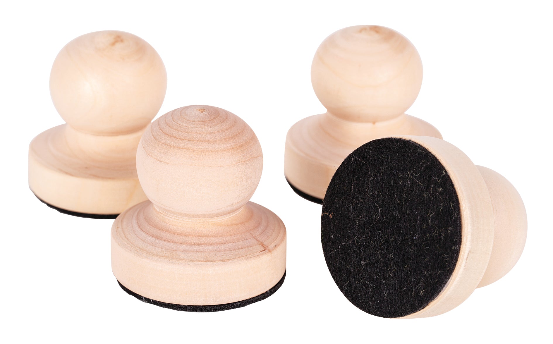 Wooden Button Baron Brayer Pack of 10