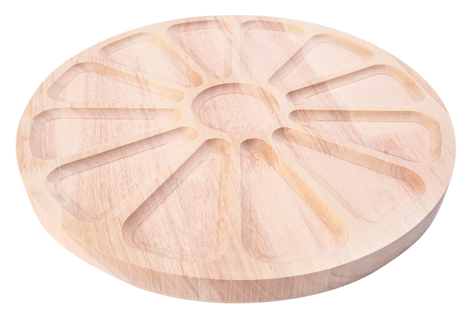 Wooden Colour Wheel Tray