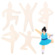 Wooden Active Figures Pack of 24