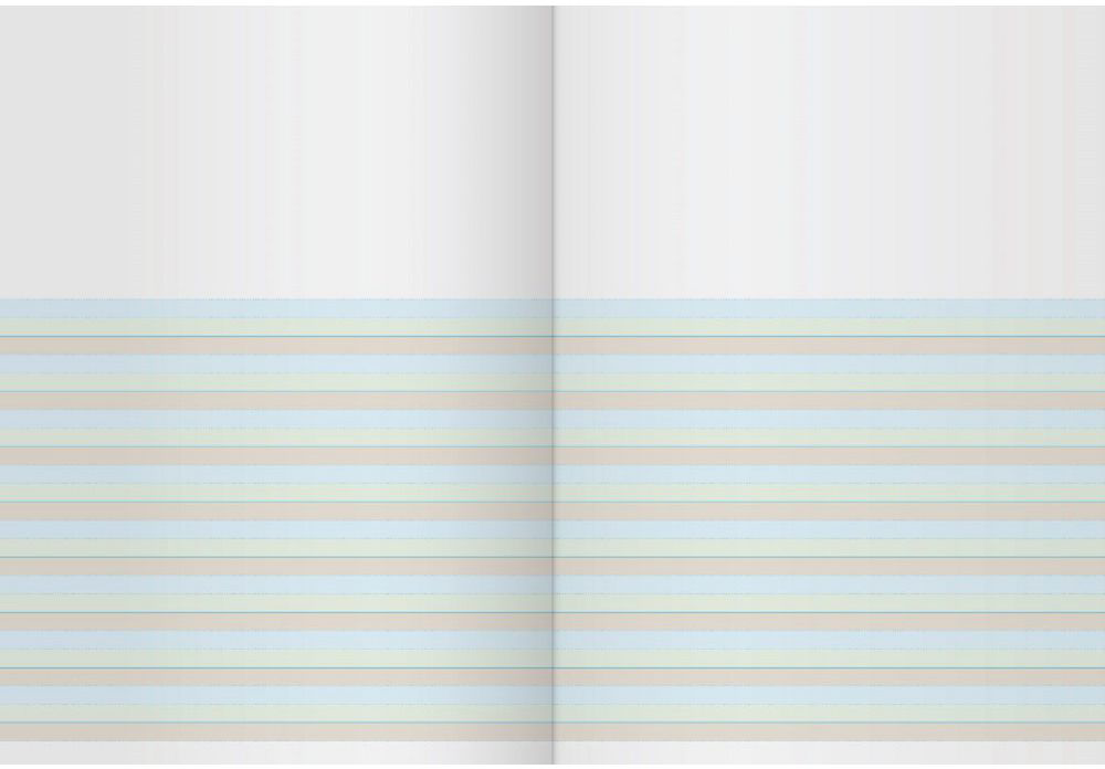 Writer Story Book Premium Story Book - 330x240mm 24mm Dotted-Thirds: Ground, Grass, Sky 64pg (Pack of 10)