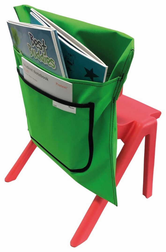 Heavy Duty Chair Bag - Nylon (455mm Wide) 2 Pockets: Green