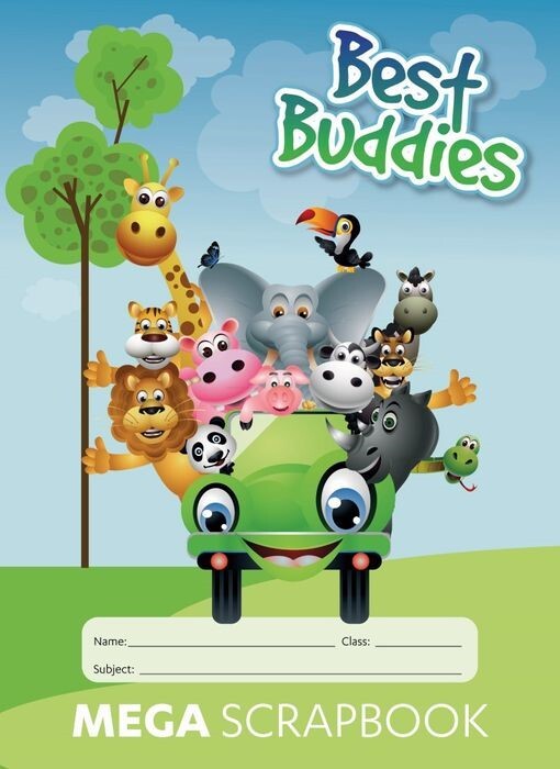Writer Best Buddies Scrapbook (330x240mm) 100gsm 64PG